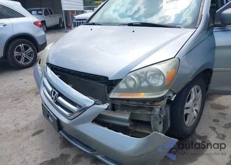 2007 Honda Odyssey Ex из США, поврежденный, VIN 5FNRL384X7B088588